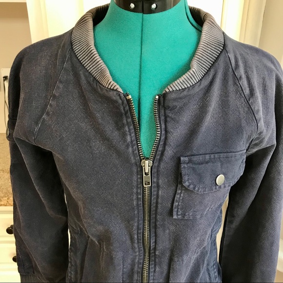 Chaser denim bomber jacket blueberry vintage wash - Picture 4 of 13